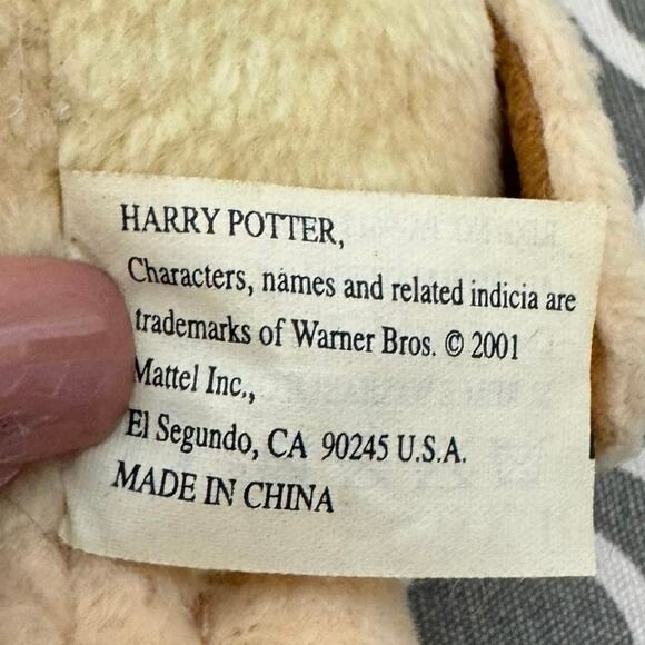 Vintage Harry Potter Owl Plush Doll Tiny 4" Keychain Stuffed Animal Collectible - Picture 3 of 8